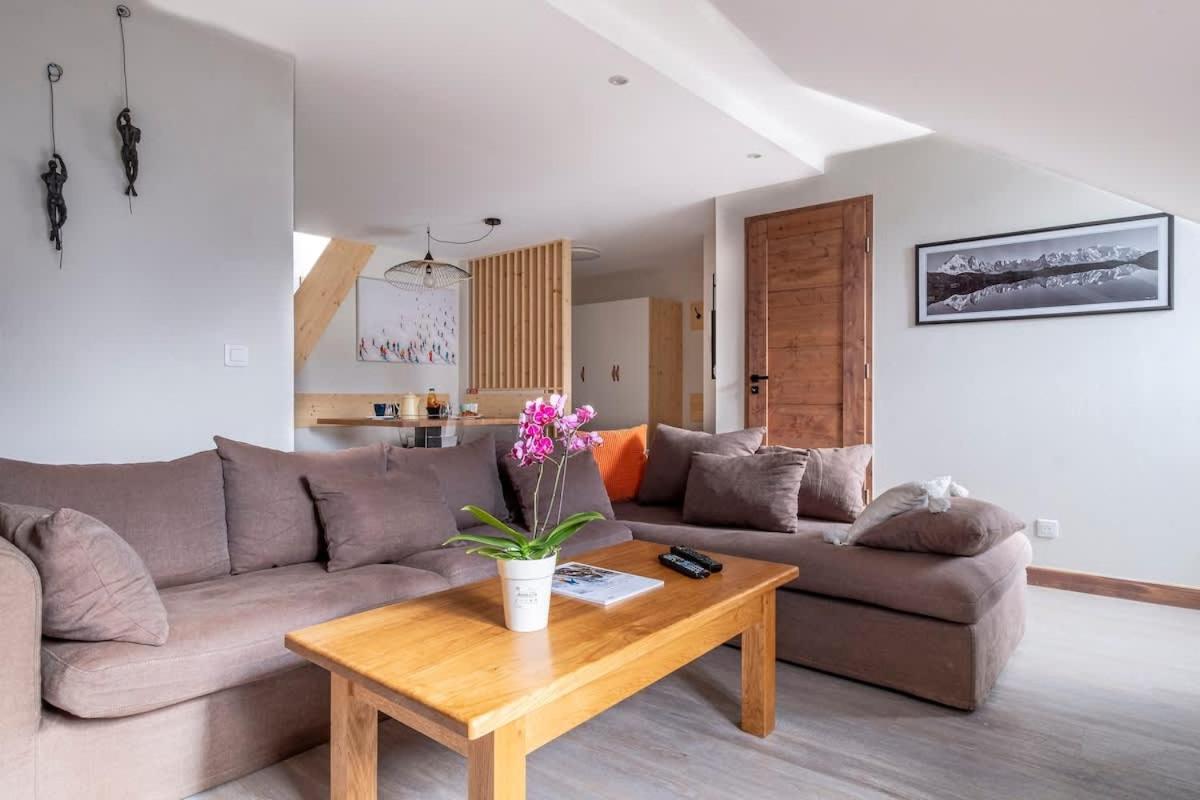 L'Appart 52, Magnifique Duplex En Plein Coeur De Chamonix-Mont-Blanc Экстерьер фото